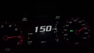 2015 Dodge Charger SRT Hellcat Top speed run to 190 mph