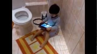 Ipad even in the toilet