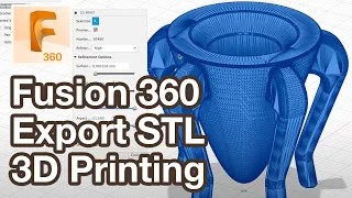 Export STL from Fusion 360 for 3D Printing