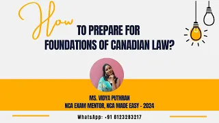 Chapter 3 Sources of Canadian Law: Foundations NCA Exam