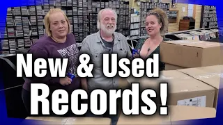 Unboxing NEW & Great Used Vinyl Records in the Record Store