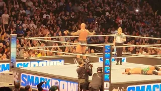 RANDY ORTON, KEVIN OWENS VS GRAYSON WALLER AND AUSTIN THEORY ON SMACKDOWN!