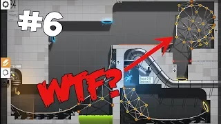 ПОДОЗРИТЕЛЬНО ЛЕГКИЕ УРОВНИ ► Bridge Constructor Portal ► Прохождение на русском Часть #6