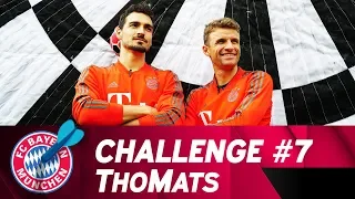 ThoMats #7 | Football-Darts Challenge | Müller vs. Hummels