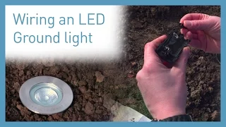 Wiring an LED ground light - Collingwood Lighting