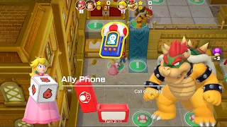 Super Mario Party Partner Party Tantalizing Tower Toys - Peach Bowser VS Mario Donkey Kong