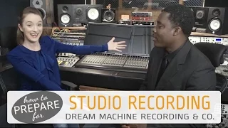 How to prepare for a Recording Studio Session at Dream Machine Recording & Co.