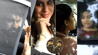 Ram Charan, Upasana Konidela, Chiranjeevi Daughter Visuals At Acharya Success Celebrations | FL