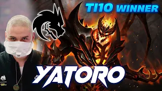 TSpirit.Yatoro Shadow Fiend TI10 WINNER - Dota 2 Pro Gameplay [Watch & Learn]