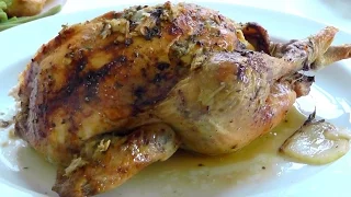 How to ROAST CHICKEN | Garlic & Tyme | Perfect Christmas recipe