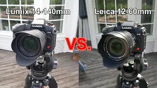 Panasonic Lumix 14-140mm vs Leica 12-60mm