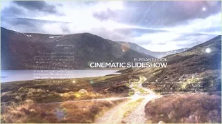 Cinematic Slideshow (After Effects template)