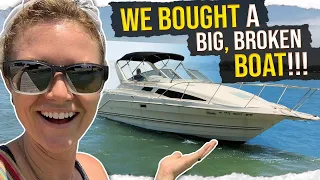 5k dollar BIG BLOCK powered BROKEN BOAT, ACQUIRED!!!