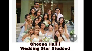 Engrandeng kasal ni kapuso actress Sheena Halili dinaluhan ng mga bigating artista!