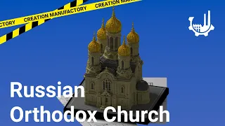 Russian Orthodox Church Wiesbaden | Real Architecture [Minecraft] [Free Download]