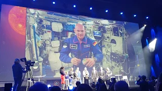 Astronaut Alexander Gerst live from ISS - IAC 2018