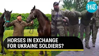 Putin's Loyal Warlord Flaunts Captured Ukraine Soldiers, Offers To Free Them If… | Ramzan Kadyrov