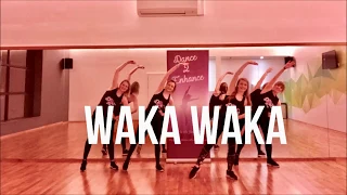 Shakira 'Waka Waka' Dance Fitness Warm Up Routine || Dance 2 Enhance Fitness