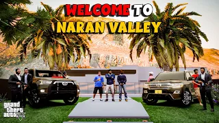 WELCOME TO NARAN VALLEY | WHITE LIONS ATTACK | TOYOTA LAND CRUISER V8 | NB - EP #23 | GTA 5 PAKISTAN