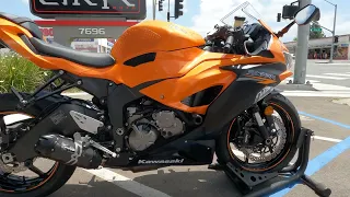 2020 Kawasaki ZX6R / Walk Around / Start Up / Sound Clip