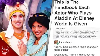 Gruselige GEHEIME REGEL vom DISNEYLAND! Aladdin Exception! #Shorts