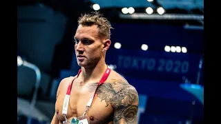 David Popovici said "Ain't no way Caeleb Dressel is that scared"