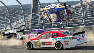 NASCAR Racing Crashes #73 | BeamNG Drive