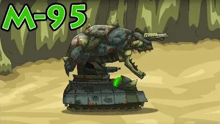 Super Tank Rumble Creations - Monster in a Shell - Monster Tank Boss From Apocalypse Arena Level 1