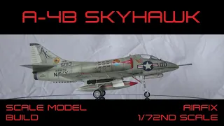 A-4B Skyhawk, Airfix 1/72 scale model build part 1