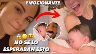 Natti Natasha y Raphy Pina lloran EN SHOCK Muestran Su Hija Vida Isabelle Cómo Se Duerme Entre Ellos