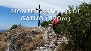 (96) Monte Castello di Gaino (870m) da Navazzo (BS)