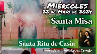 ✅ MISA DE HOY miércoles 22 de Mayo 2024 - Padre Arturo Cornejo