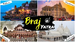 Mathura Vrindavan Tour Guide | Vrindavan Tourist Places|Braj holi 2024| Govardhan, Barsana, Nandgaon
