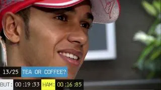 Jenson and Lewis take on "The Speed Quiz"