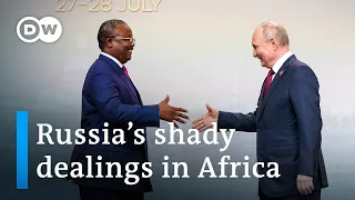 Is Russia using Africa summit to boast diplomacy, or simply to shun the West? | DW News