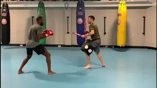 Leon Edwards Fight Camp vs Usman - Setting up THAT Head Kick KO