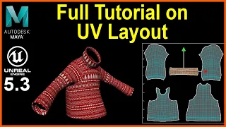Learn how the UV map process works for 3D models with this hands-on tutorial! #maya #unrealengine