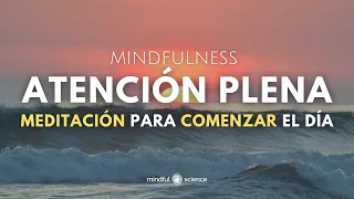 🎧ATENCIÓN PLENA 👉 Meditación para Comenzar el Día✨✨ELIMINA EL ESTRÉS✨Paseo por la Playa
