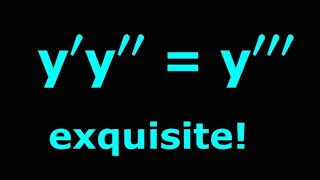 An interesting case study in differential equations