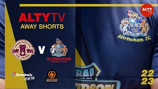 York City Vs Altrincham | Vanarama National League | Alty TV Away Shorts | 14/03/2023