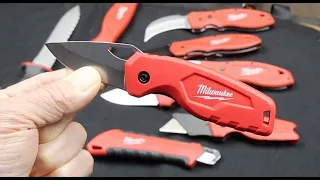 Milwaukee Compact Folding Knife: Small, Smooth, Strong, Sharp. Another win in the Milwaukee lineup.