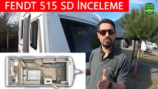 Donanımlı Yabancı Karavan Nasıl Olur? Fendt 515 SD İnceleme | Karavan Hayatı #25