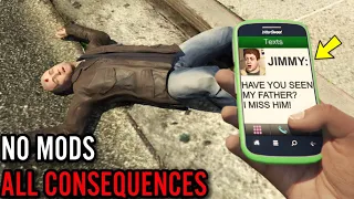 What happens after MICHAEL'S DEATH in GTA 5? - NO MODS