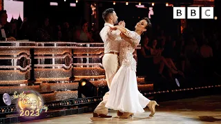 Amanda Abbington and Giovanni Pernice Foxtrot to Everywhere by Fleetwood Mac ✨ BBC Strictly 2023