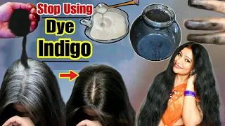 Stop Using Dye Or Indigo:Just Use This Black Shampoo & Oil Regularly To Make Hair Black Permanently.