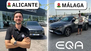 ¿Cómo es hacer un VIAJE LARGO en un EQA? ✅ 100% Eléctrico