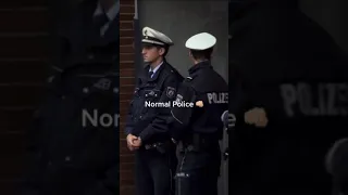 Normal police in germany vs GSG9