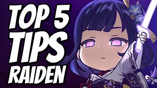 5 Tips to Master Your Raiden Shogun in Genshin Impact