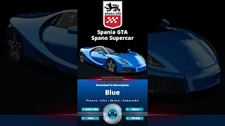Spania GTA Spano Supercar - Assetto Corsa Car Mods FREE - Car Mod Download #assettocorsa #shorts
