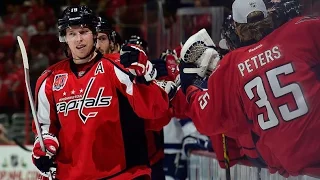 Backstrom Hat Trick Vs Lightning 2014